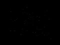Flying into a starfield on Amiga 1200 coded in Blitz Basic 2