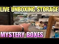 LIVE UNBOXING STORAGE FINDS Unbox mystery boxes I BOUGHT AN ABANDONED STORAGE UNIT