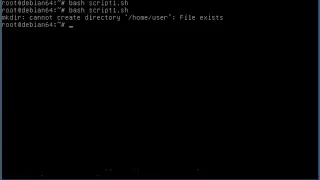 Bash script Redirecting output standard error