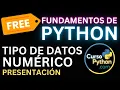 Curso Python - Leccion de tipos de datos