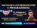 73 Strings in C Language Complete Explanation with Examples C Programming Tutorial for Beginners