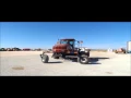 2012 MacDon M205 self-propelled windrower for sale no-reserve Internet auction March 30 2016