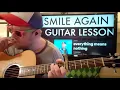 Download Lagu How To Play Smile Again Blackbear // easy guitar tutorial beginner lesson easy chords