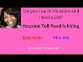 HCTRA is hiring