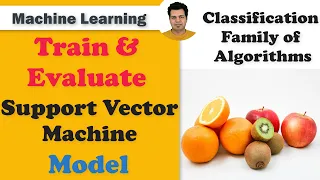Build Train and Evaluate Support Vector Machine Model Train Evaluate SVM model using python