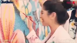 دي الوحيدة اللي معاها وف هواها ارتحت انا   دندنها