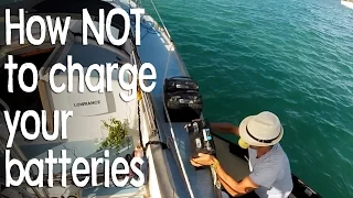 How NOT to charge your batteries — Sailing Uma [Step 72]