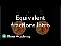 Intro to equivalent fractions Fractions 4th grade Khan Academy