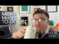McGee s To-Do List for August 18 23
