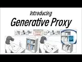 Generative Proxy Synthesizing Proxy-Based Interfaces for Real-World Interaction Across AR Glasses