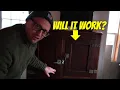 Testing an Antique Ice Box Fridge Off-Grid Shed to Home
