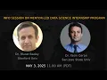 Info Session on Mentor-Led Data Science Internship Program