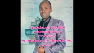 Makonnen Mulisa Kan Dadhabaan Itti Boqotuu Vol 2 1999 A L I 
