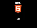 Creating Organized Content with HTML Lists HTML Basics for Beginners Part 9