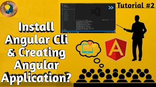How to install angular cli and create your first angular application