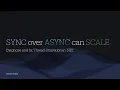 The NET Thread Pool Starvation Detection and Improve performance and stability of sync