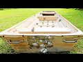 Restoration of Old Aluminum John Boat with 150 Leaks HOW TO DIY