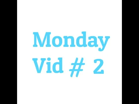 Download MP3 Monday Vid2