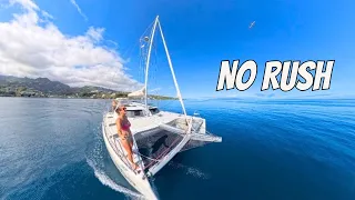 We Finally Stopped Rushing… Life Aboard Got Quiet