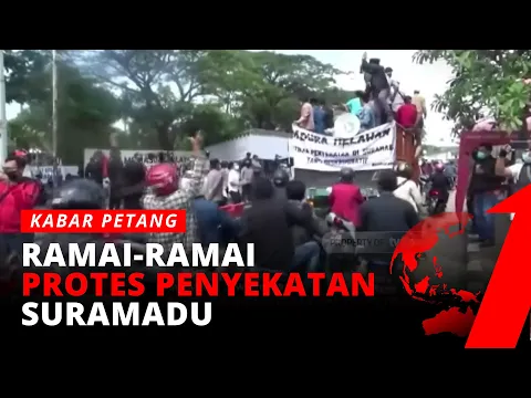 Ribuan Warga di Madura Demo Penyekatan Jembatan Suramadu