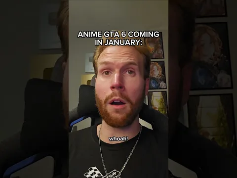 ANIME GTA 6 COMING IN JANUARY #shorts