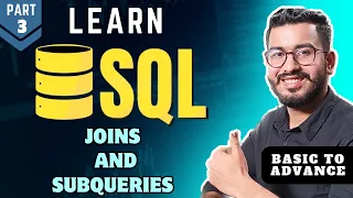 SQL Basic To Advance Joins and Subqueries