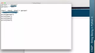 Learn CS String Slicing in Python 3