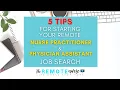 5 Tips for Starting Your Remote Nurse Practitioner Physician Assistant Job Search