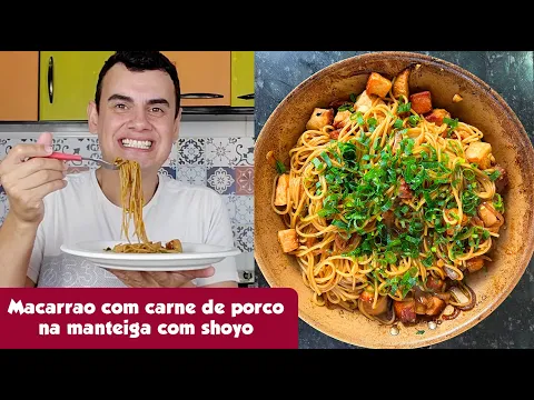 Download MP3 MACARRÃO COM CARNE DE PORCO NA MANTEIGA E SHOYO- Fubá online