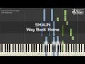 Download Lagu 숀 (SHAUN) - Way Back Home Piano Tutorial 피아노 배우기