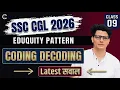 SSC CGL 2026 Reasoning Coding-Decoding Latest Pattern Questions