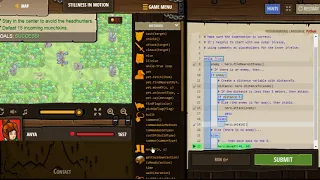 CodeCombat Python solution Stillness in Motion
