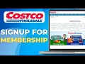 How to Sign Up for Costco Membership Online Step by Step Tutorial