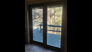 MPDoors Patio Doors with blinds Wayzn Pet Door Opener