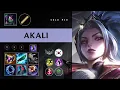 Akali Mid vs Galio - KR Challenger Patch 26 08