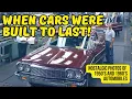 Remember when cars were built to last Watch Rare Photos of USA 1950s and 1960s Vehicles
