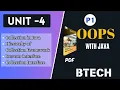OOPS with Java Unit 4 Part 1 Collections Framework Iterator Collection Interface AKTU