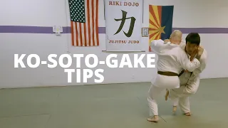 Ko-Soto-Gake Tips Riki Judo Dojo