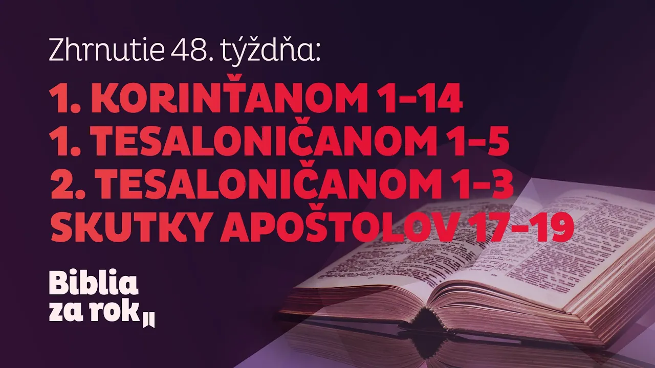 Zhrnutie 48. týždňa - Biblia za rok episode artwork