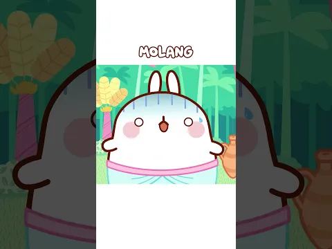Molang And Piu Piu Meet A Big Lion! 😱 #shorts #kidscartoon