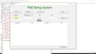 Restaurant Billing System Python tkinter Project part 3 Working with multiple orders of a Customer