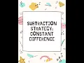 Subtraction Strategies Constant Difference