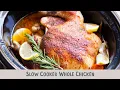 Crockpot Whole Chicken - Much better than buying a rotisserie chicken