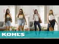 2 body types 4 outfits from Kohl s