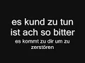 Rammstein - Der Meister (lyrics) HD