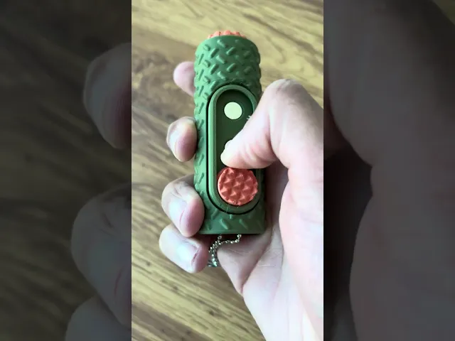 3 in 1 Fidget Toy Spinner, Keyboard Clicker Keychain, Magnetic Slider, Sensory Toy video thumbnail