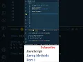 Javascript In Telugu Arrays In Javascript Javascript Tutorial Telugu ReactJS Telugu