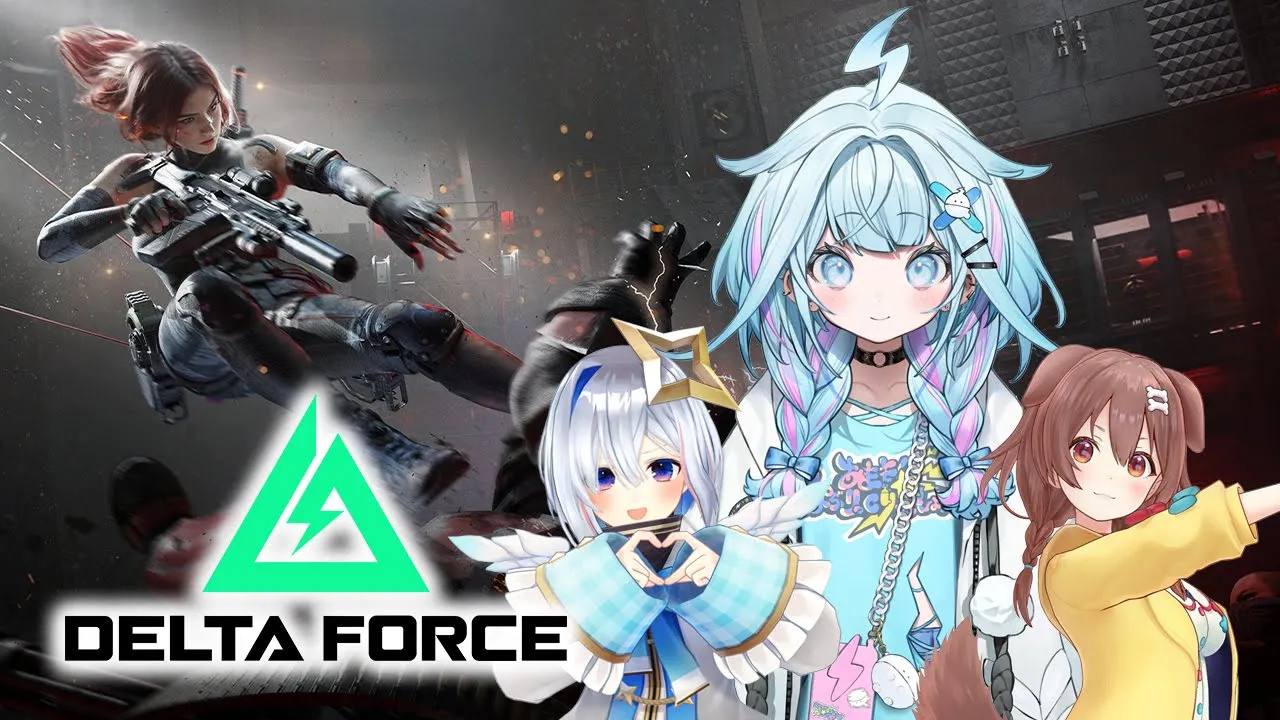 【案件】Delta Force 3人で戦いに行くぞ…！【水宮枢／FLOW GLOW】#hololiveDEV IS