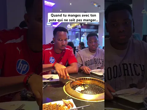 Quand tu es au restaurant 🤣