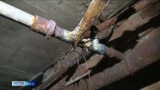 Жители одного из домов Советского округа Омска остались без отопления и горячей воды